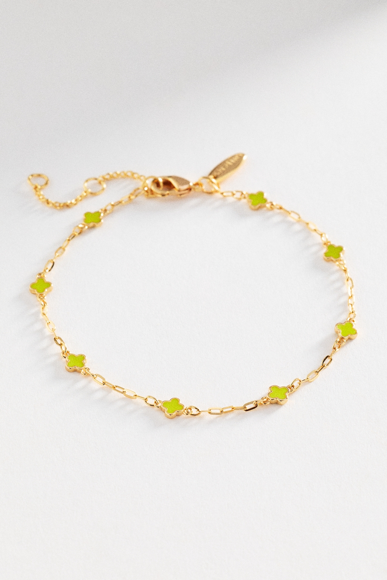 Clover Chain Wrap Bracelet