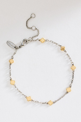 Clover Chain Wrap Bracelet | Anthropologie