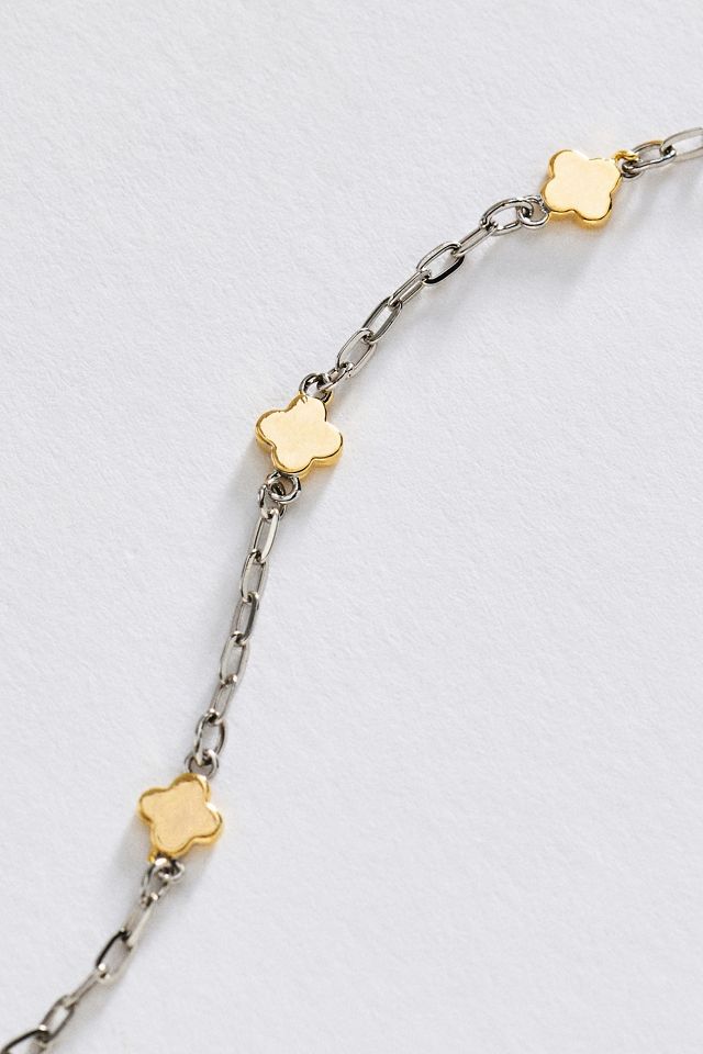 Clover Chain Wrap Bracelet #1