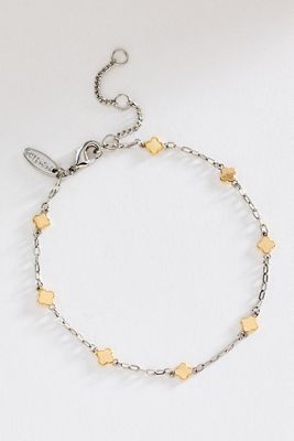 Clover Chain Wrap Bracelet
