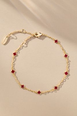 Clover Chain Wrap Bracelet