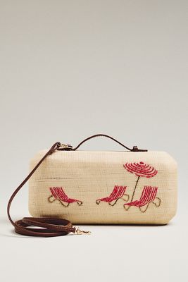 POOLSIDE The Deck Chairs Clutch