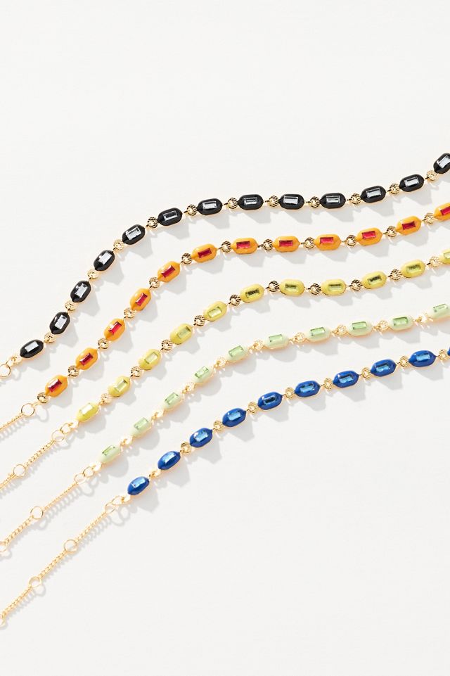 Linked Crystal Bracelet #1