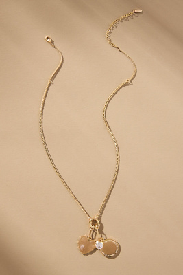 By Anthropologie Delicate Charm Cluster Necklace