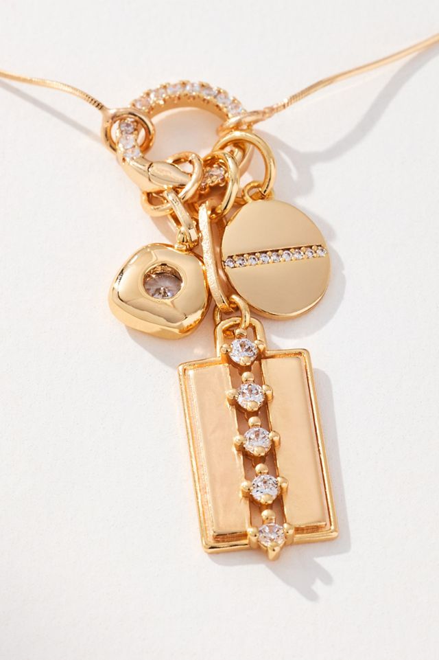 Delicate Charm Cluster Necklace