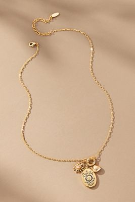 Delicate Charm Cluster Necklace