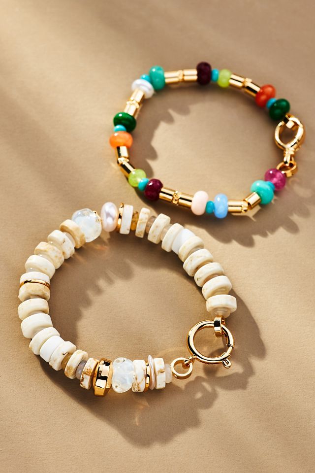 Rainbow Beaded Bracelet