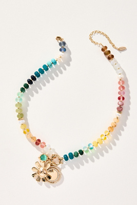 Collier à breloques en perles par - By Anthropologie - Modalova