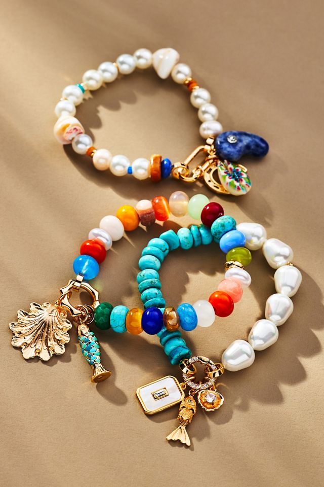 原価以下！Anthropologie bracelet Chunky Charm Bracelet | Anthropologie