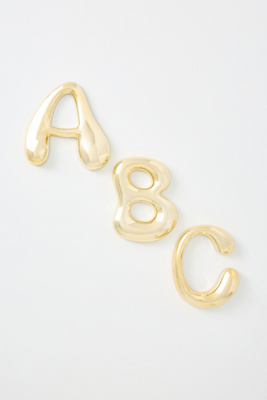 "W" Bubble Letter Gallery Wall Charm