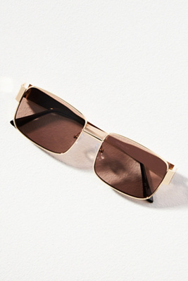 Anthropologie Wire Cat-Eye Sunglasses NTW Frameless Wire Sunglasses | Anthropologie main image 3