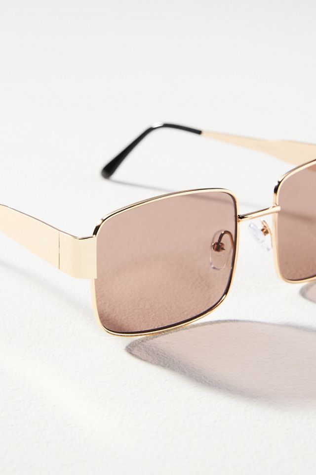 Rectangle Wire Sunglasses #2