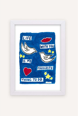 Nephthys Illustrated Life With You Wall Art
