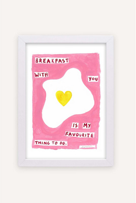 Nephthys Illustrated Breakfast With You Wall Art