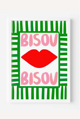 Nephthys Illustrated Bisou Bisou Wall Art