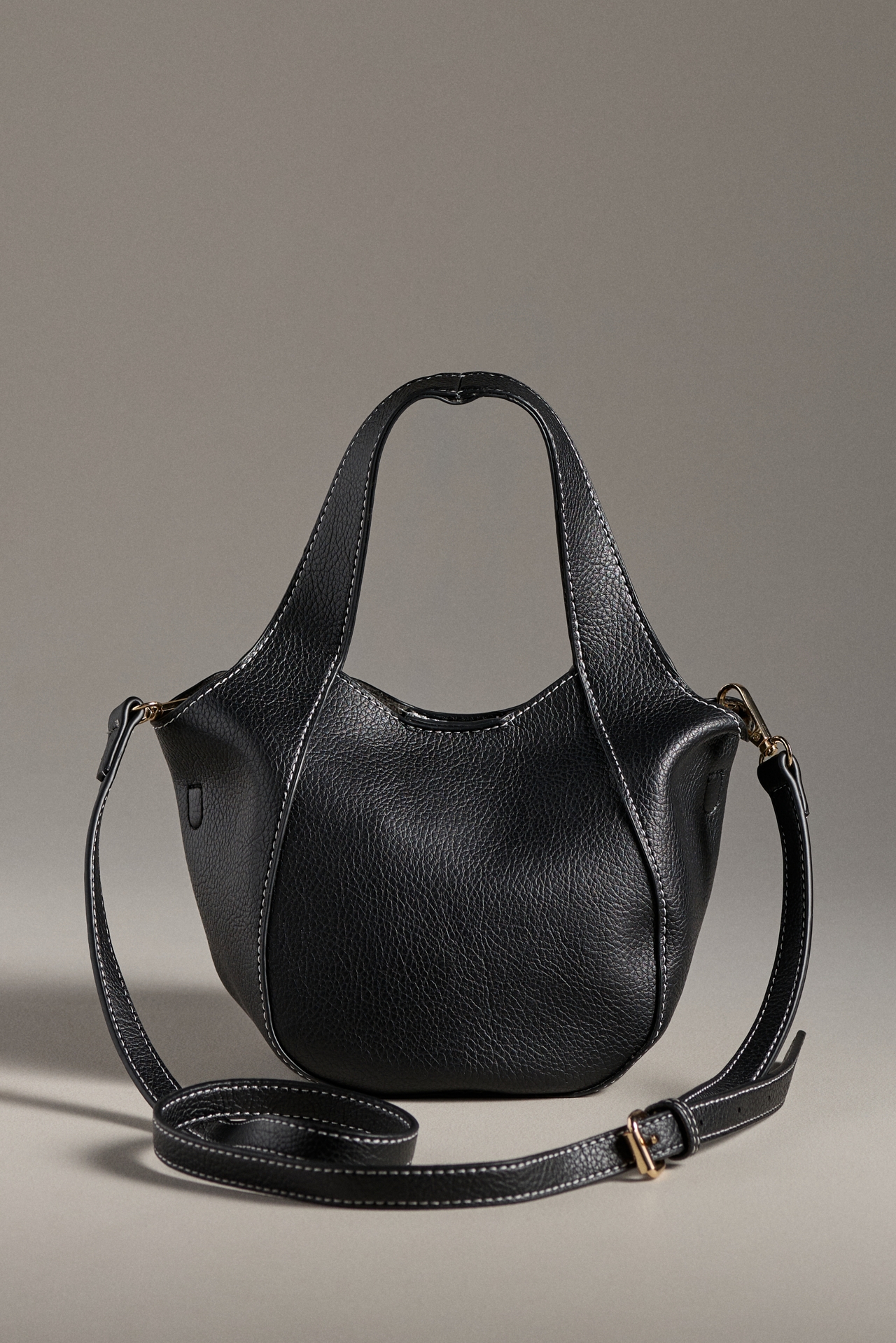 By Anthropologie Mini Faux-Leather Tote