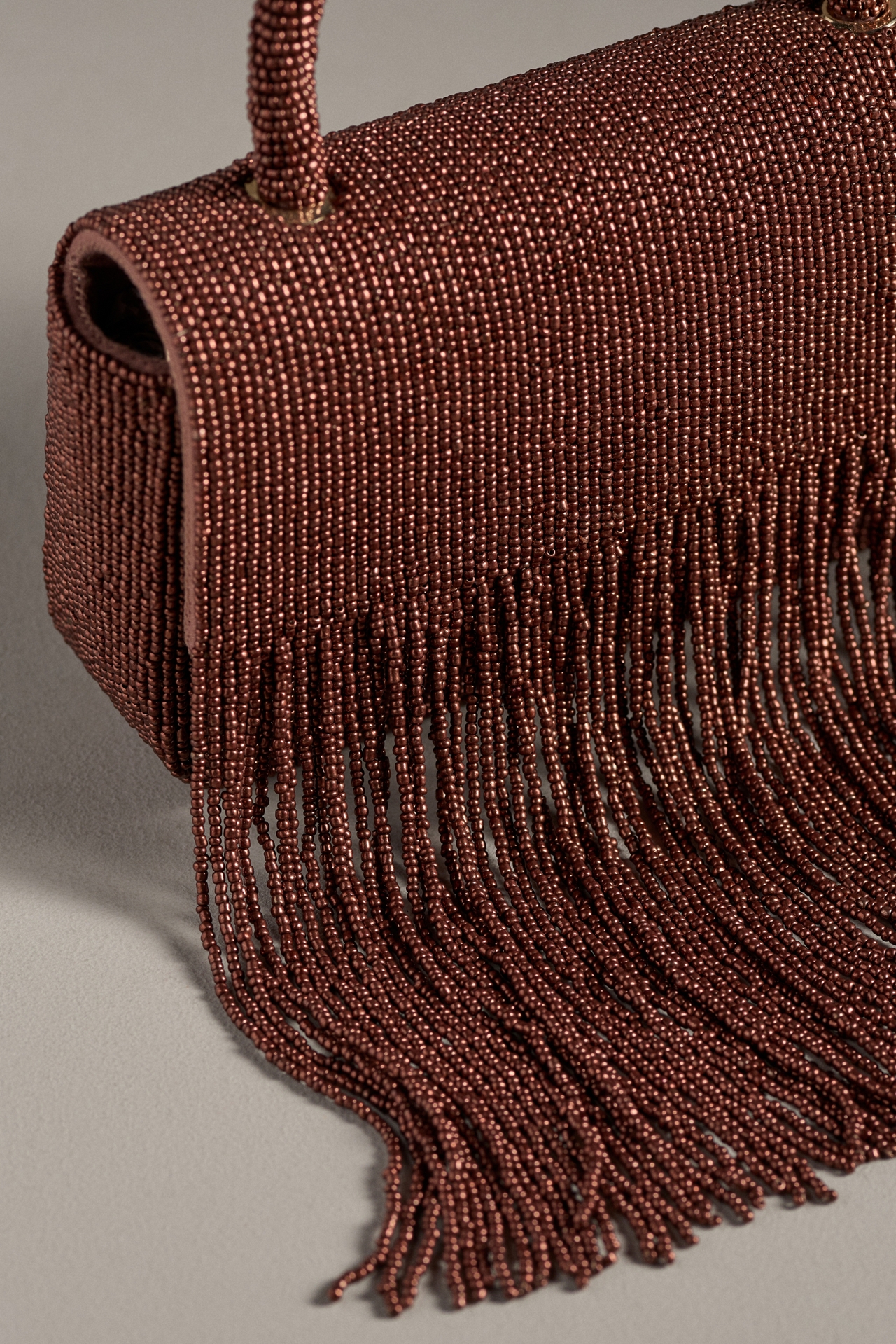 Beaded Fringe Bag