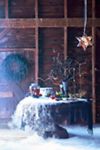 Cascading Black Boughs Wreath