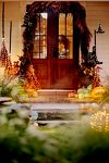LED Cascading Black Boughs Garland