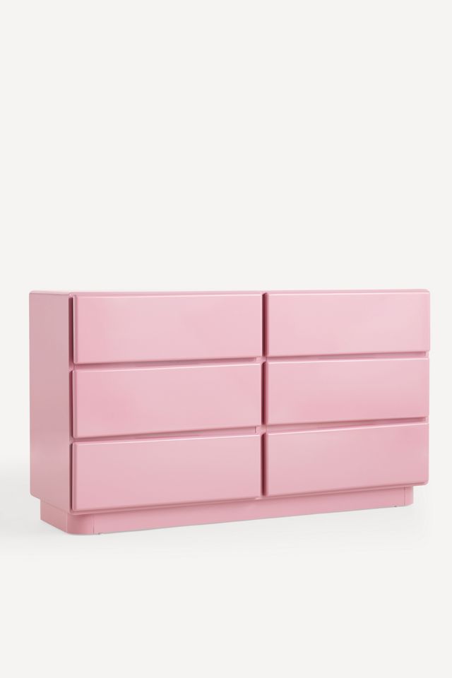 Wright Lacquer Six-Drawer Dresser #2
