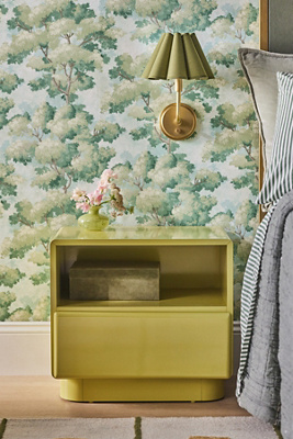 Wright Lacquer Nightstand | AnthroHome