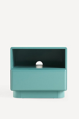 Anthropologie Wright Bedside Table In Blue