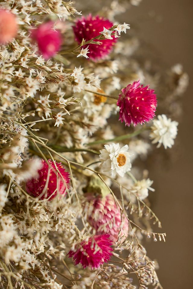 Blooming Heart Dried Wreath #1