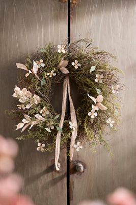 Verdant Quailbrush Dried Wreath