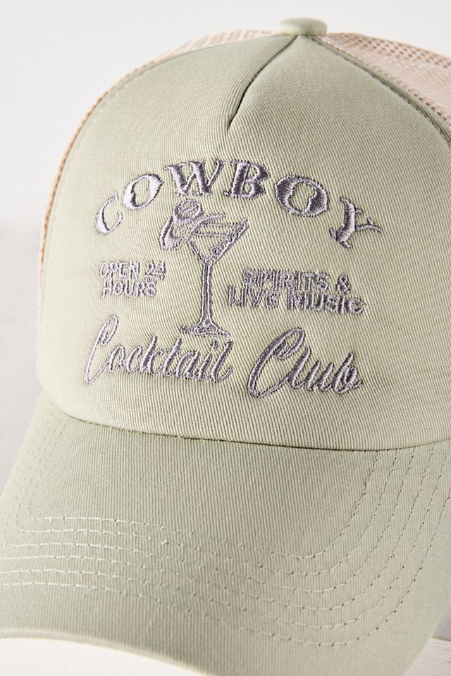 Worn/West Cowboy Cocktail Trucker Hat | Anthropologie display picture 2