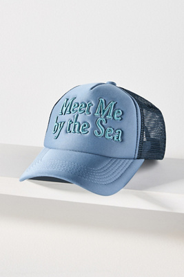 Worn/west Meet Me By The Sea Trucker Hat