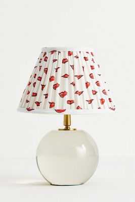 Pooky The Katherine Cordless Rechargeable Glass Table Lamp