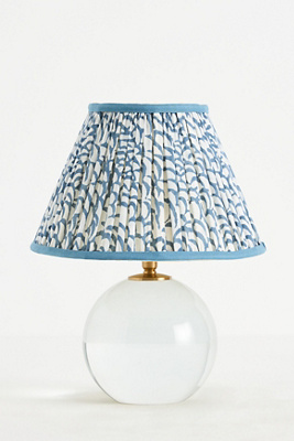 Pooky The Katherine Cordless Rechargeable Glass Table Lamp
