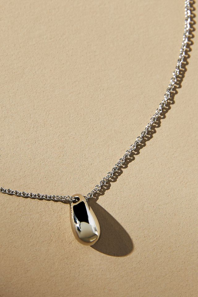 Mini Teardrop Pendant Necklace #1