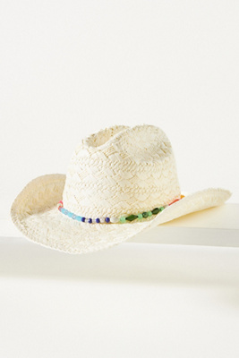 San Diego Hat Co. Beaded Cowboy Hat | Anthropologie display picture 1