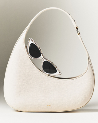 Untamed Petals Boss Babe Crystal Cat-Eye Sunglasses