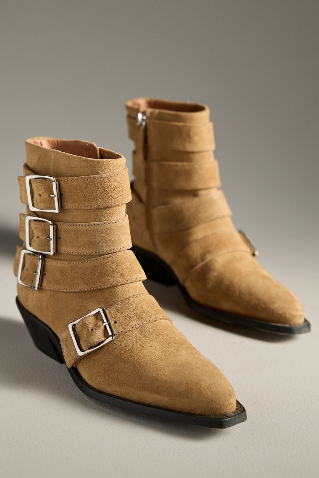 ALOHAS Eras Suede Leather Ankle Boots #1