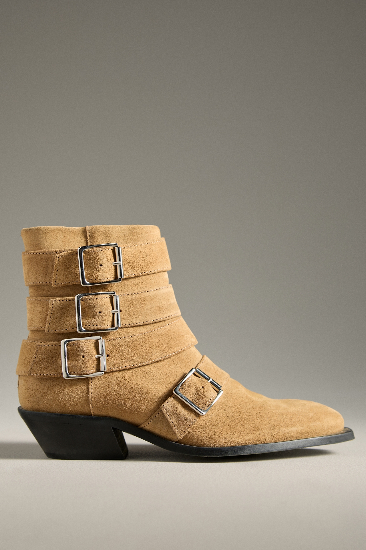 ALOHAS Eras Suede Leather Ankle Boots