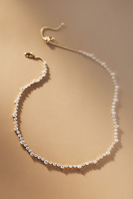 NADRI CASSI CRYSTAL TENNIS NECKLACE 