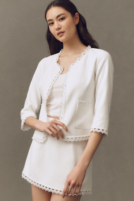 Mare Mare Three-piece Jacket & Mini Skirt Set