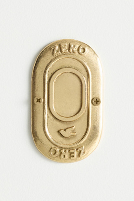 Anthropologie Claudette Brass House Numbers In Neutral