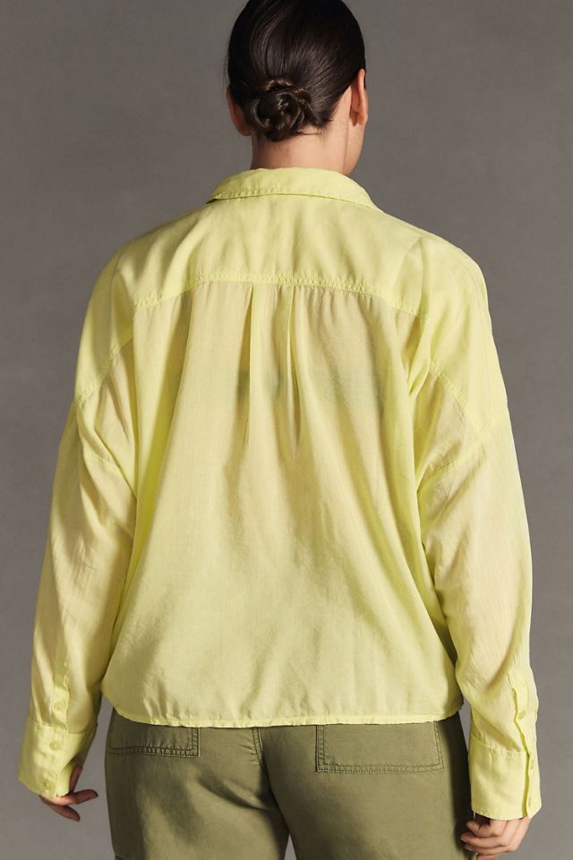 Pilcro Twist Front Buttondown #1