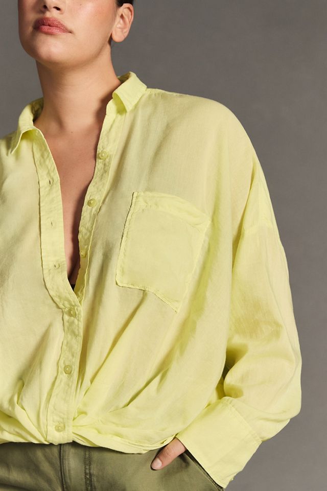 Pilcro Twist Front Buttondown #2