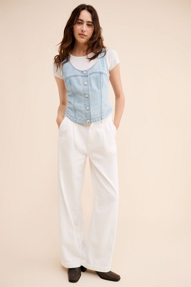 Madewell Avi Denim Top #3