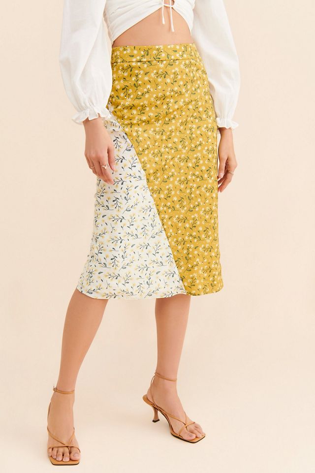 Hutch Spliced Slip Skirt #3