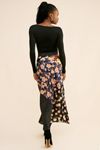 Kachel Mixed Print Slip Skirt