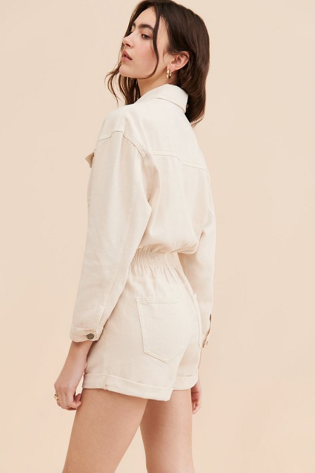 Saltwater Luxe Jayde Cuffed Romper #1