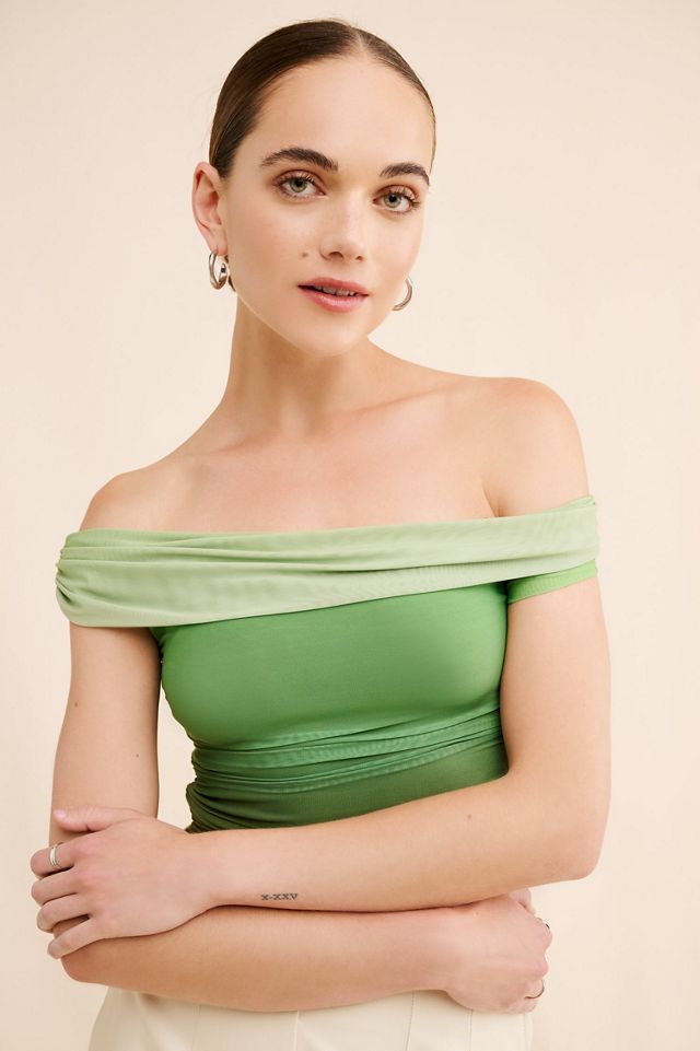 Bardot Aurelia Mesh Top #2