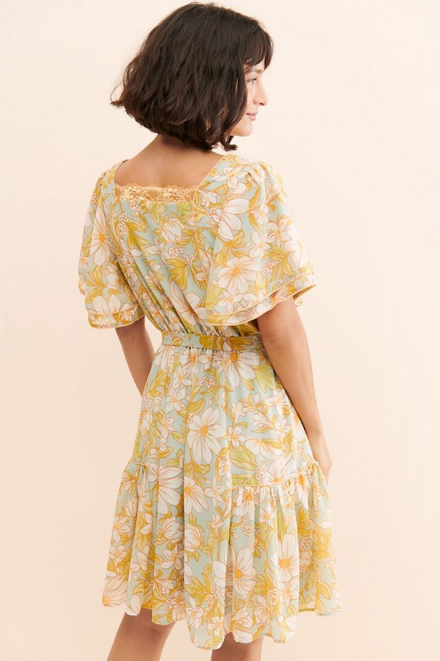 Rachel Parcell Chiffon Floral Dress #1