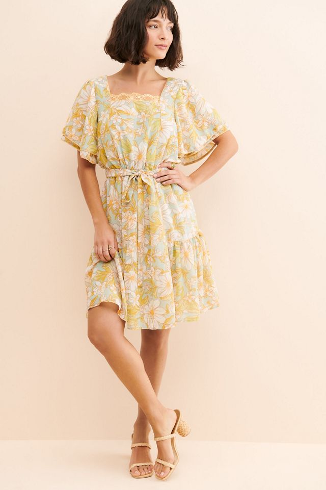 Rachel Parcell Chiffon Floral Dress #3