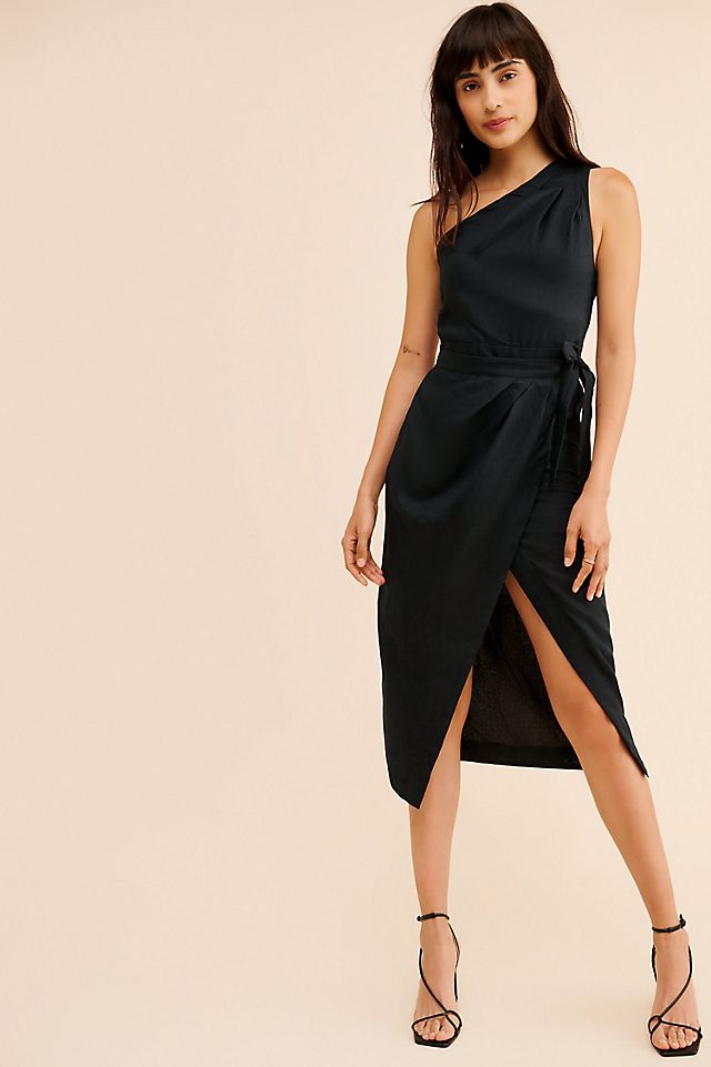 linen dress anthropologie Oversized Maxi and covered buttons. Anthropologie Cloth & Stone 100%